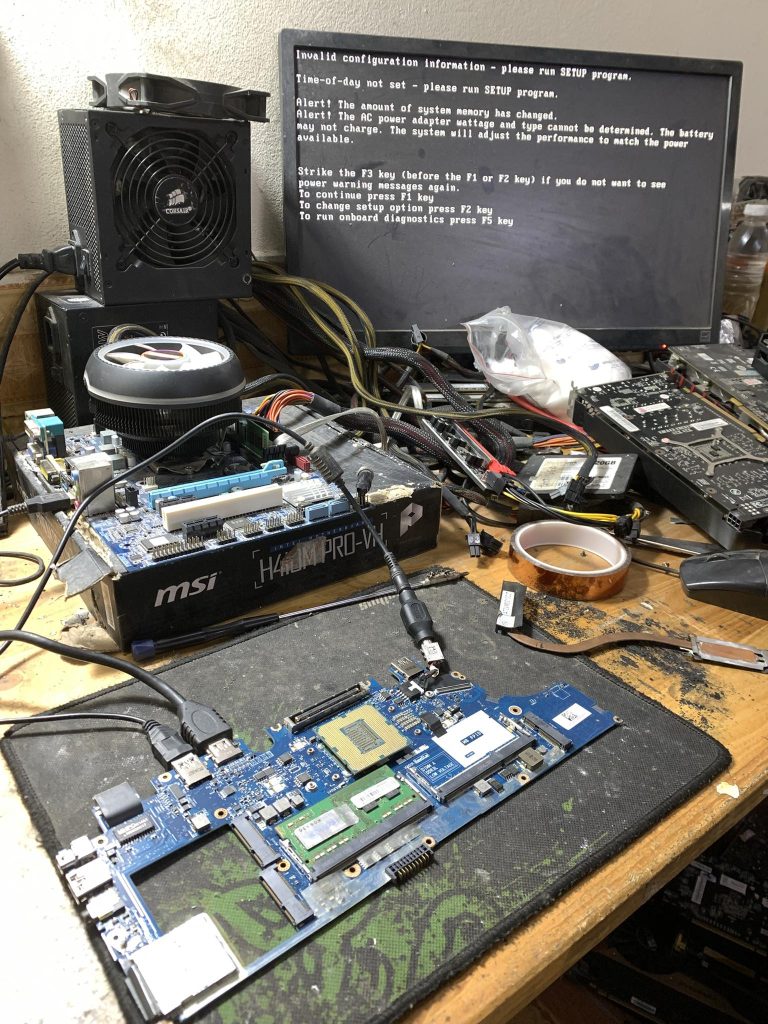 kỹ thuật sửa laptop tại mỹ hào